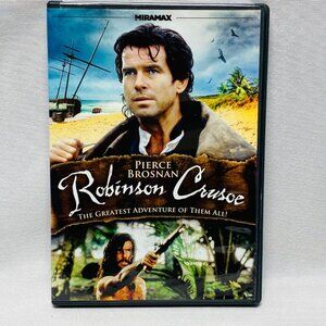 Robinson Crusoe DVD 1997 Adventure Drama Starring Pierce Brosnan By Miramax